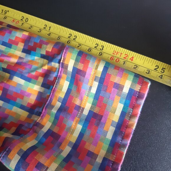 Stefano Barbera SZ S Multicolour Men's Eqyptian Cotton Button Up Shirt - Picture 14 of 16